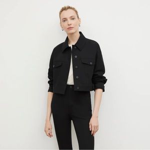 MMLafleur The Anna Jacket Better Than Denim Black XS